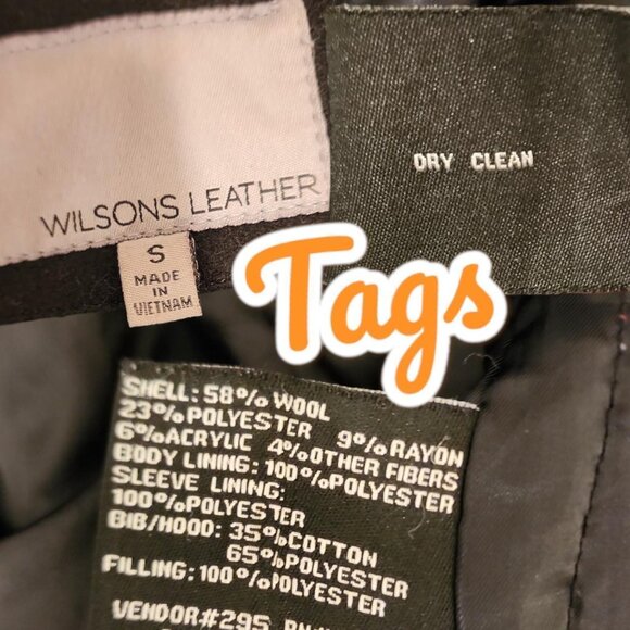 Vintage Wilson's Leather Wool Jacket - Picture 4 of 4